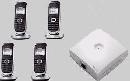  Dect tilbud Base og 4 h�nds�t klar til brug 